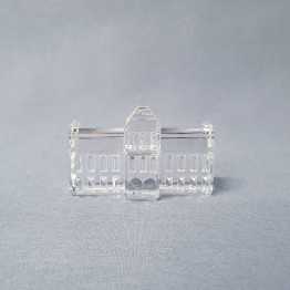 Swarovski Kristal | Silver Crystal | Kristal Stad | Stadhuis | 173742